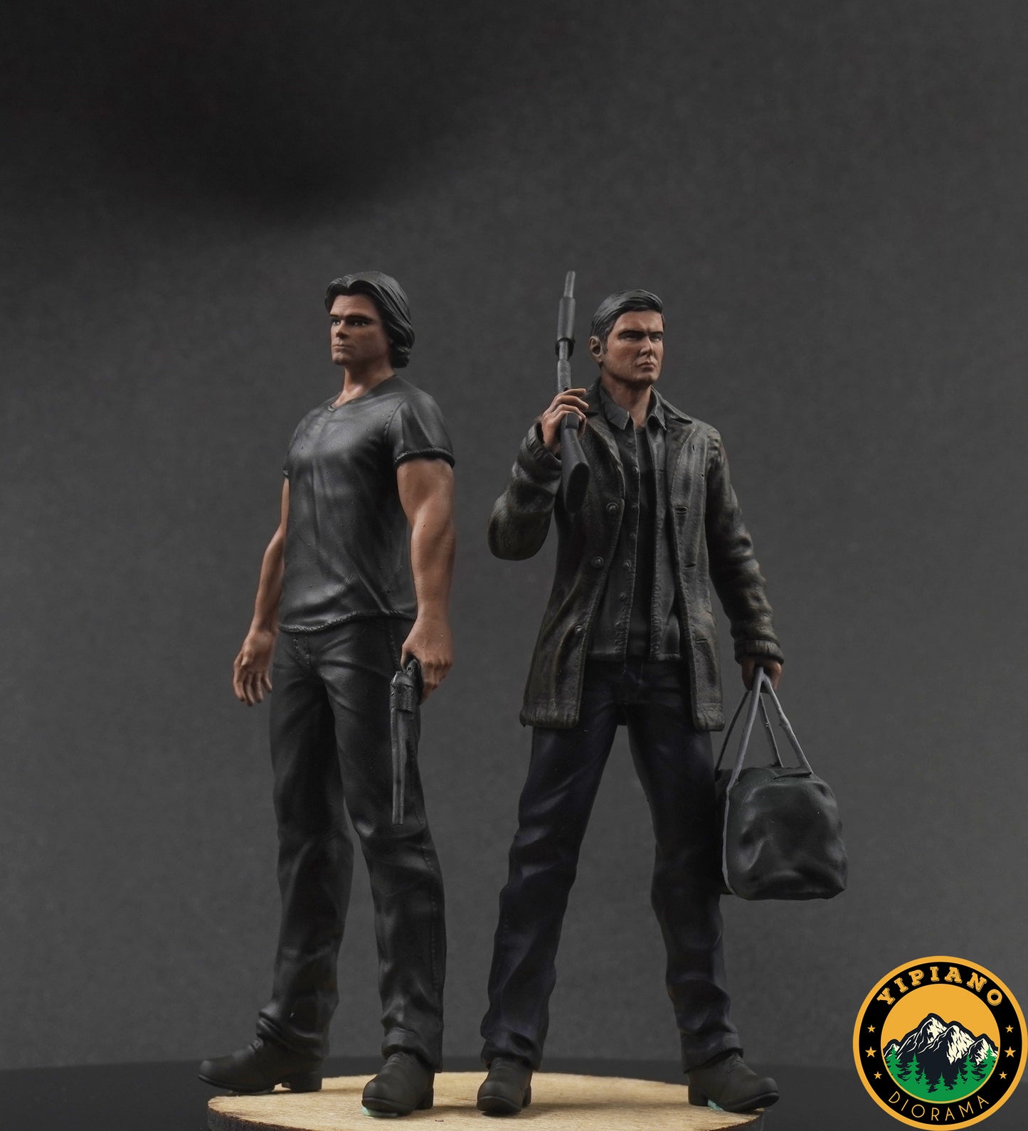 Natural men figurine handpaint high detail 1:18 to HO scale