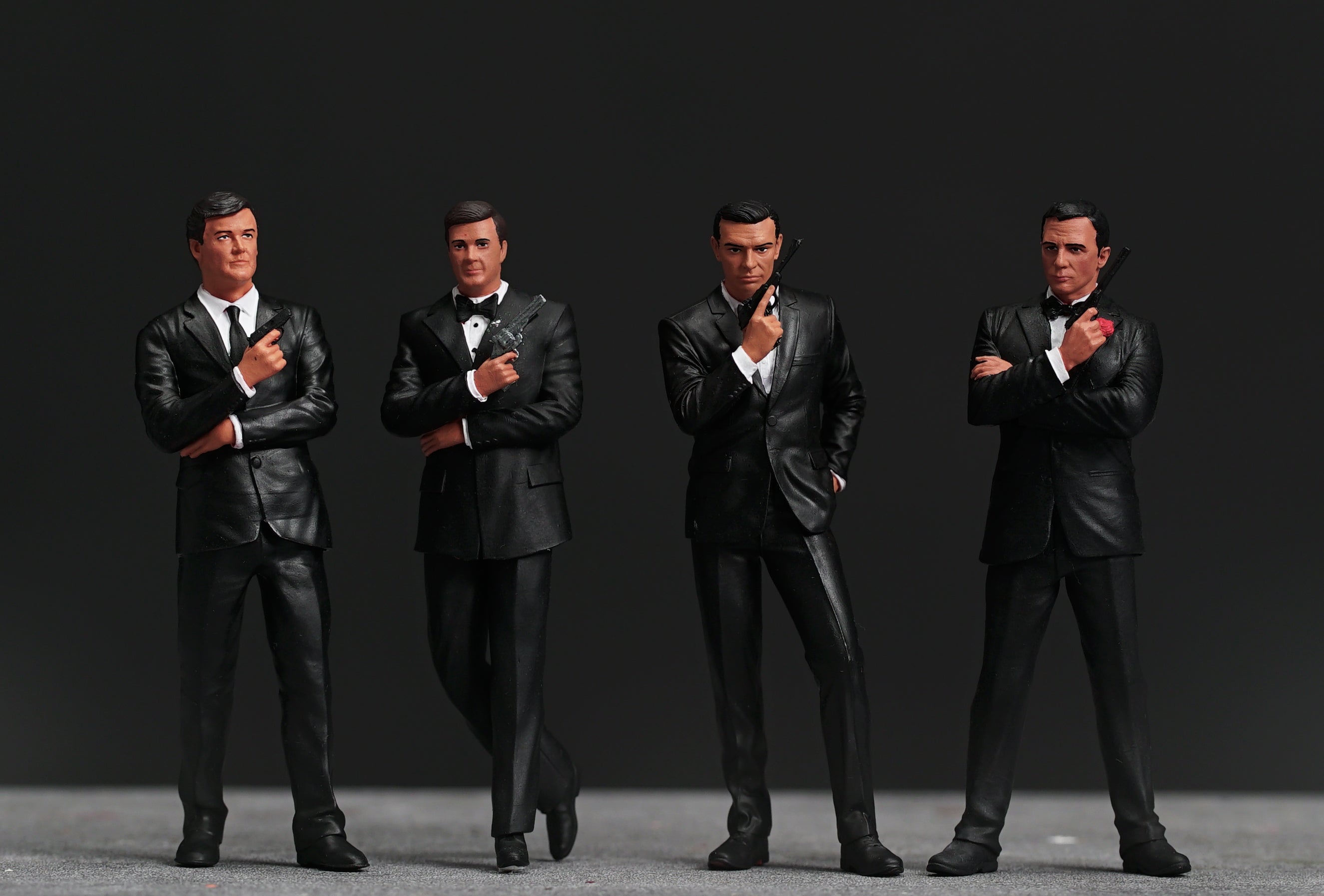 All Spy figure miniature 1:18 to HO scale handpaint high detail
