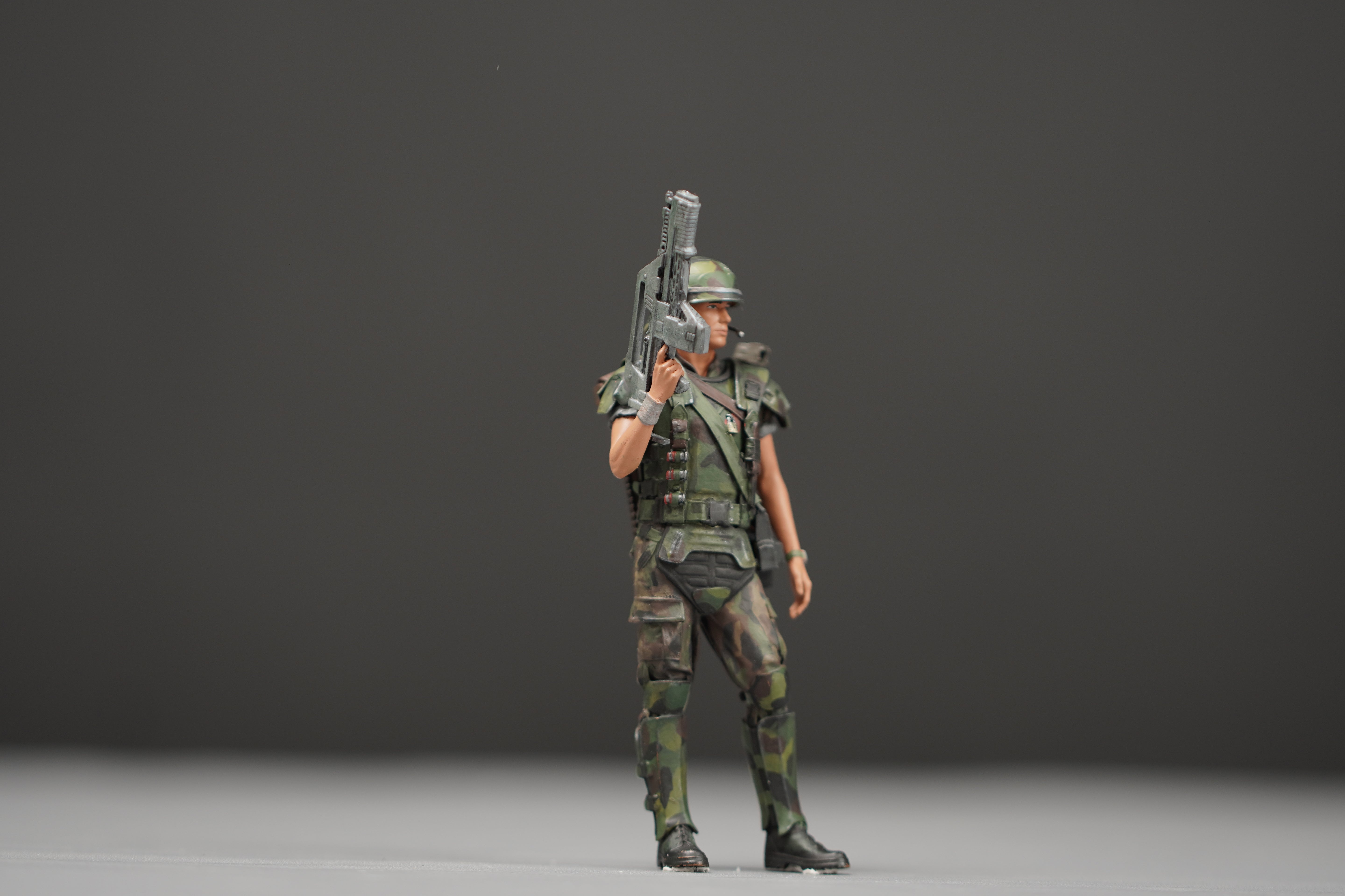 Space Monster -Rip Ley Hick Vas figure 1:18 to HO scale handpaint high detail