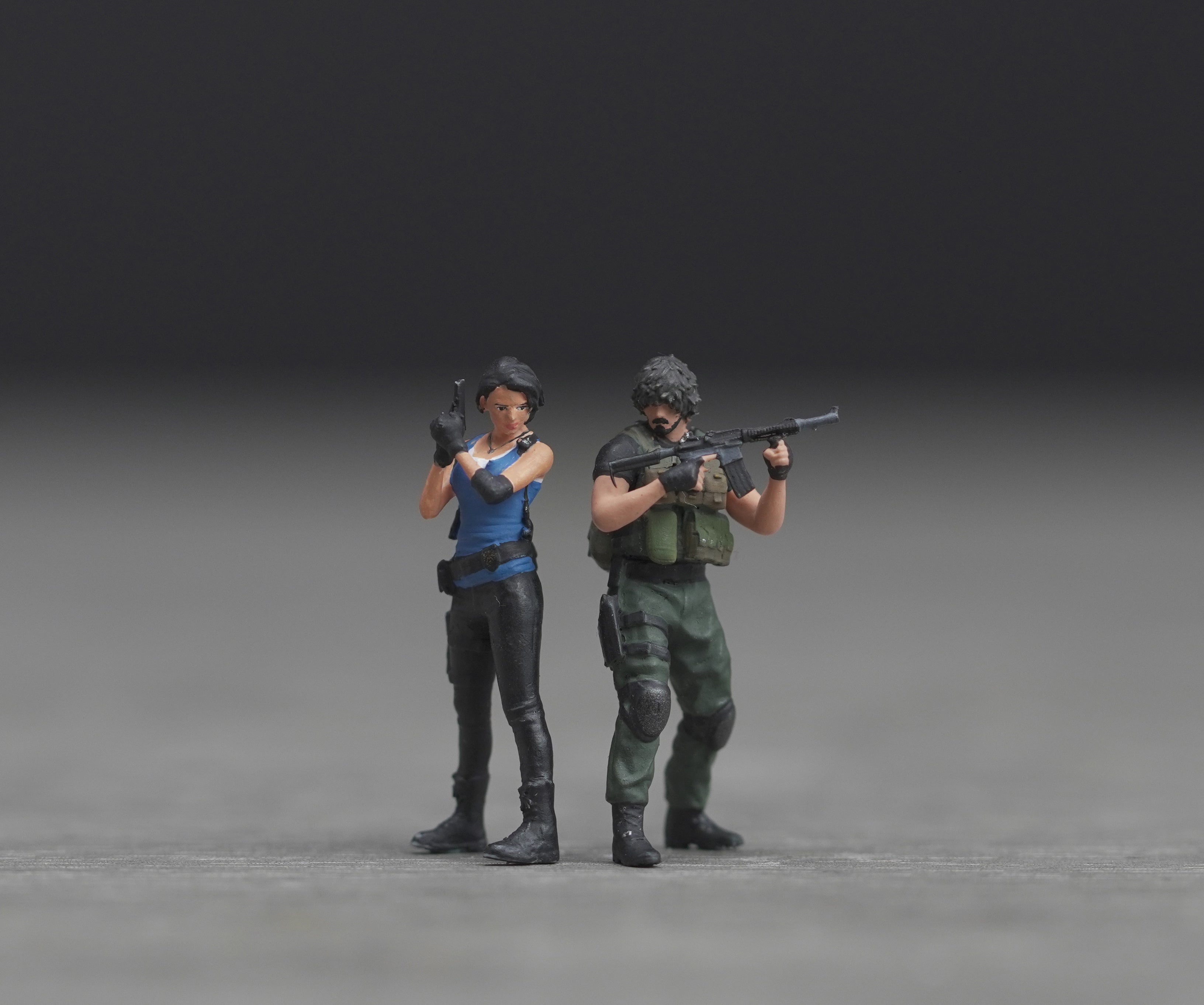 Evil figure HO 1/64 1/43 1/24 1/18 Scale handpaint high detail GE54,55