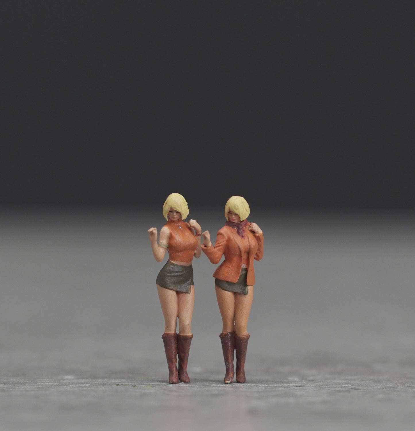 Evil figure HO 1/64 1/43 1/24 1/18 Scale handpaint high detail GE46,47