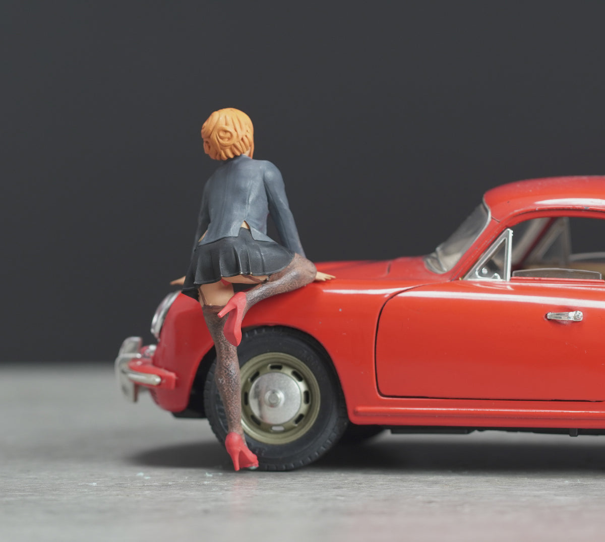 Sexy Girl figure HO 1/64 1/43 1/24 1/18 Scale handpaint high detail G87