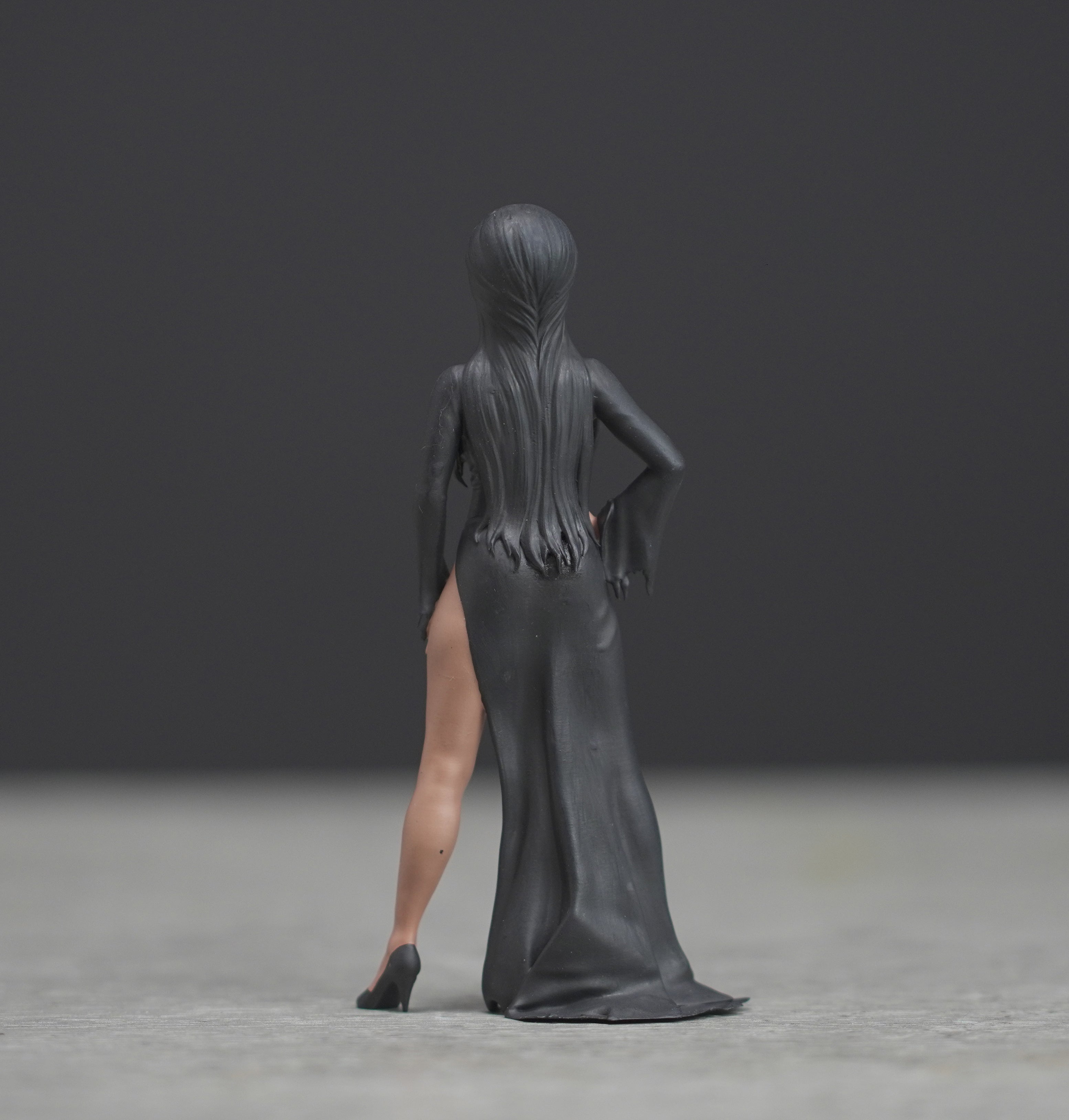 Black girl with thompson figure HO 1/64 1/43 1/24 1/18 Scale handpaint high detail G89-90