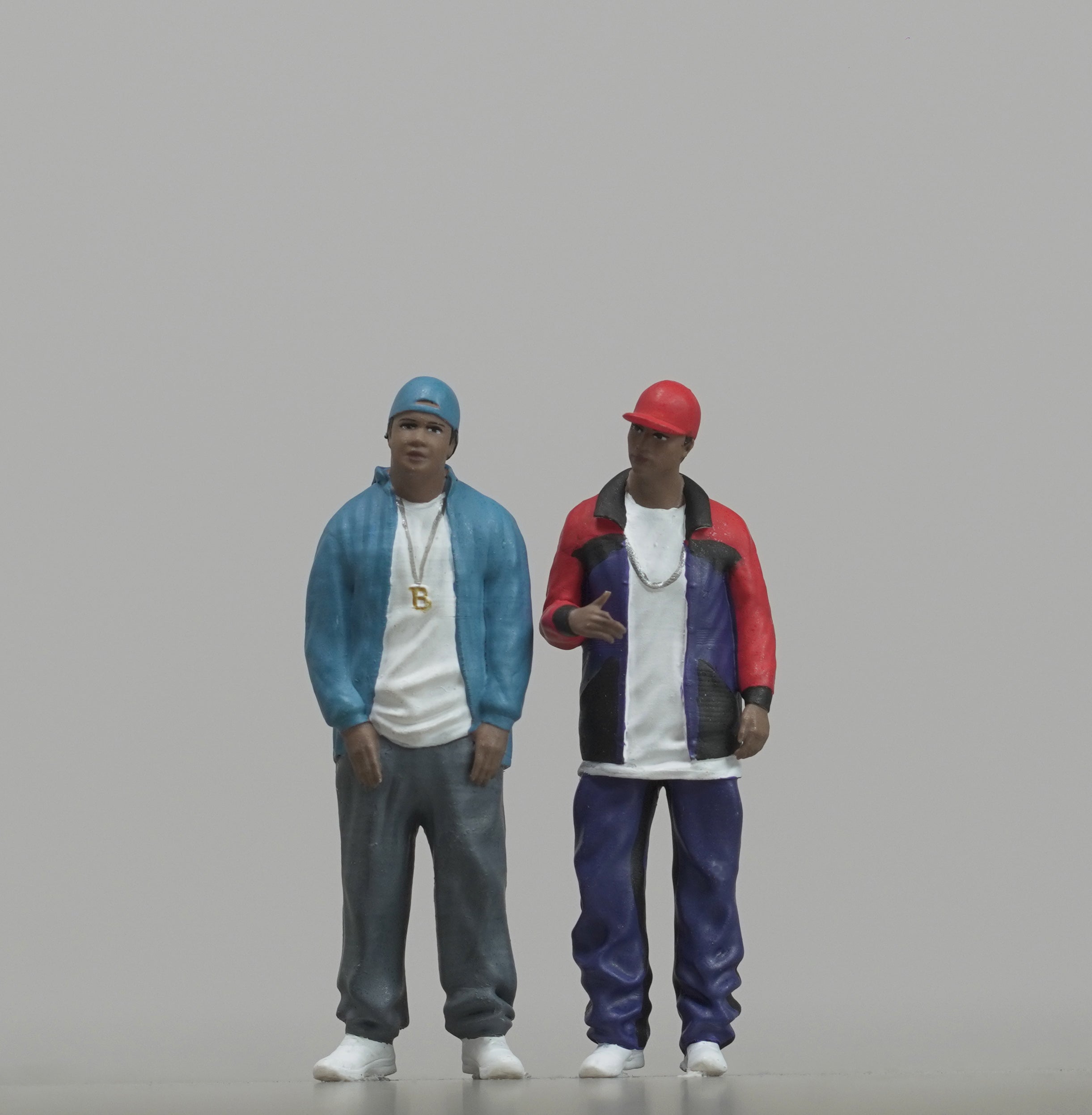HO 1:64 Scale Hiphop man figure handpaint high detail