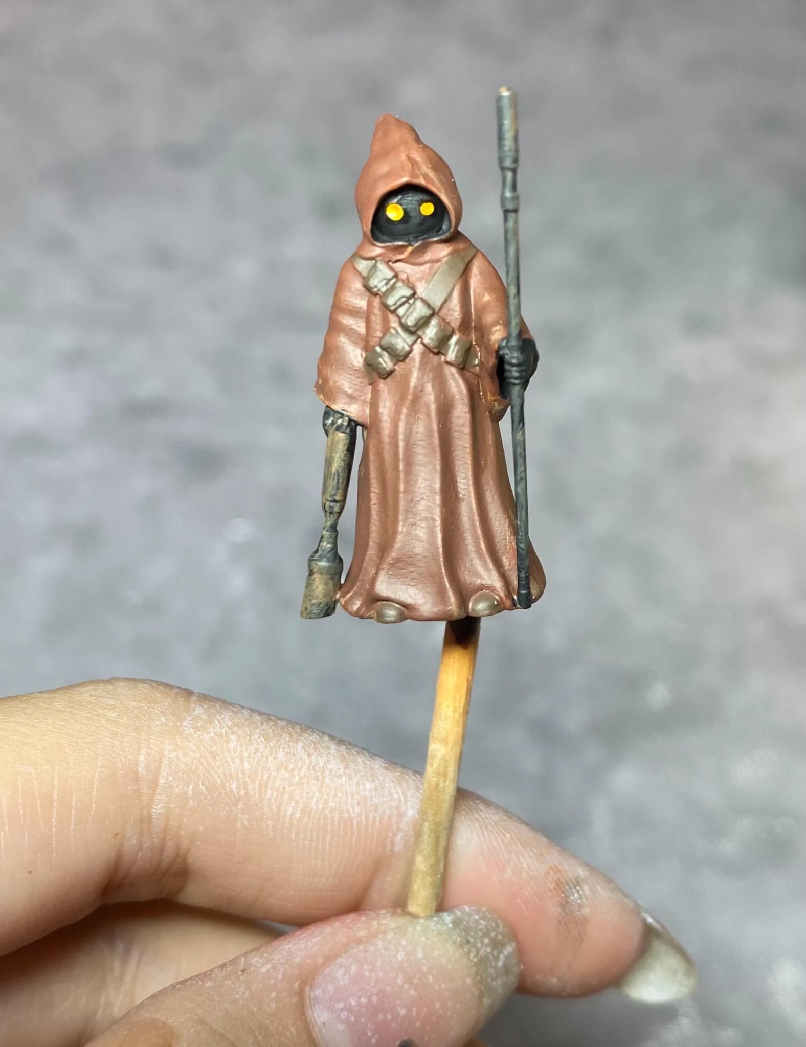 Jawo figure 1:64 to HO scale handpaint high detail