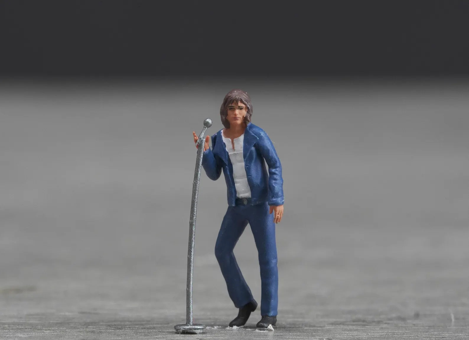 Singer Rock figure HO 1/64 1/43 1/24 1/18 Scale handpaint high detail