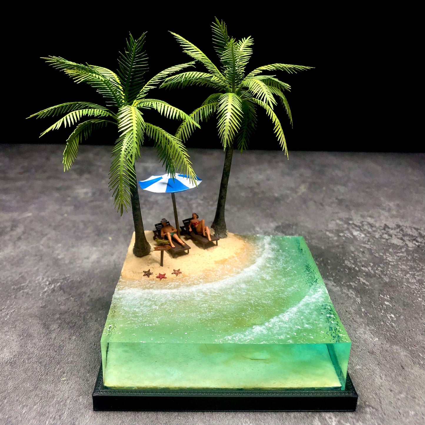 Mini beach diorama - HO scale