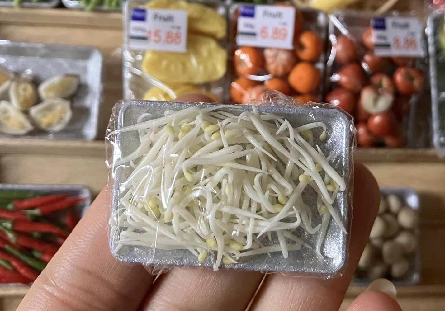 1/12 Mung bean sprout Miniature Vegetables