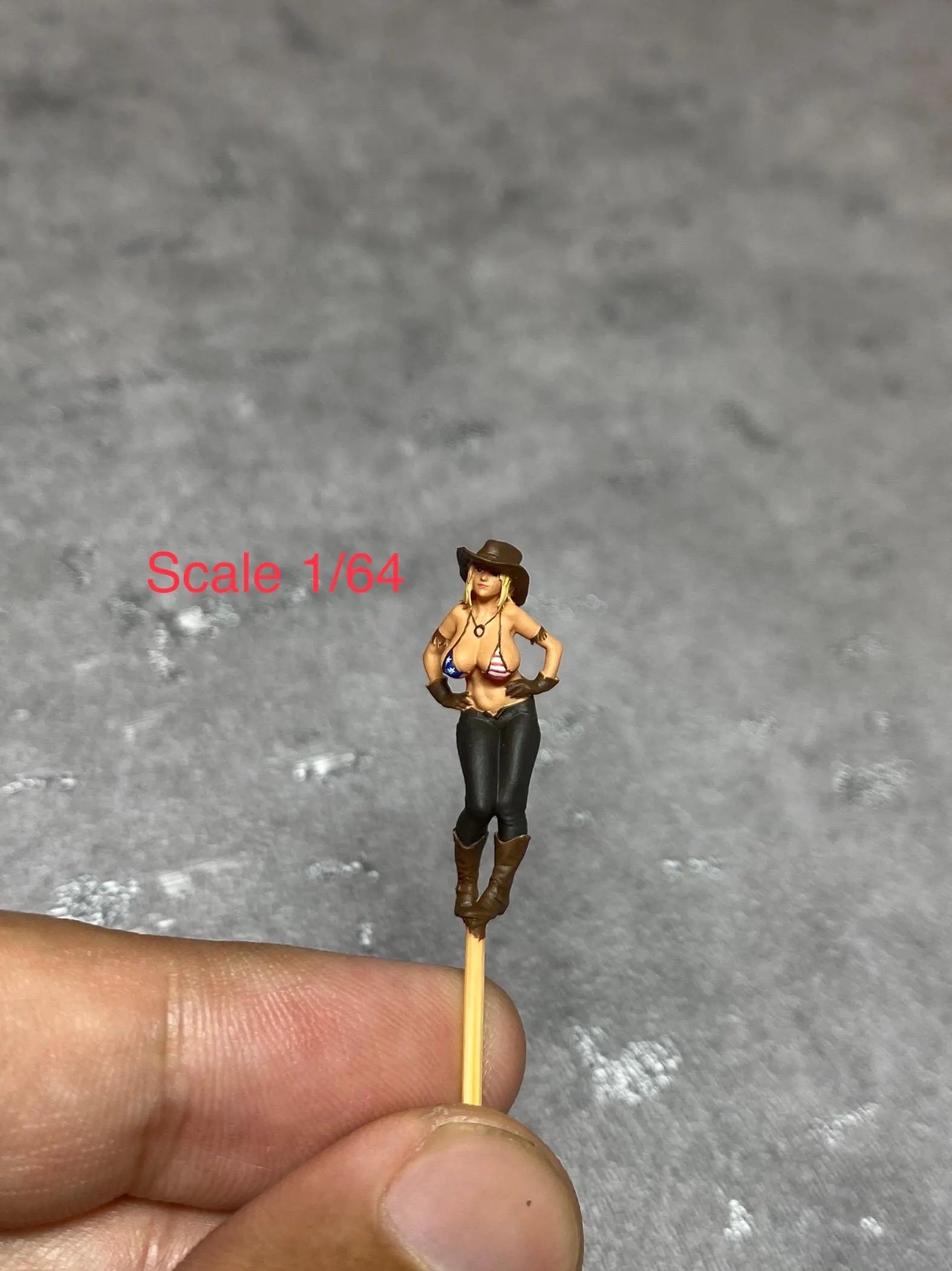 Tina girl figure handpaint high detail 1:18 scale