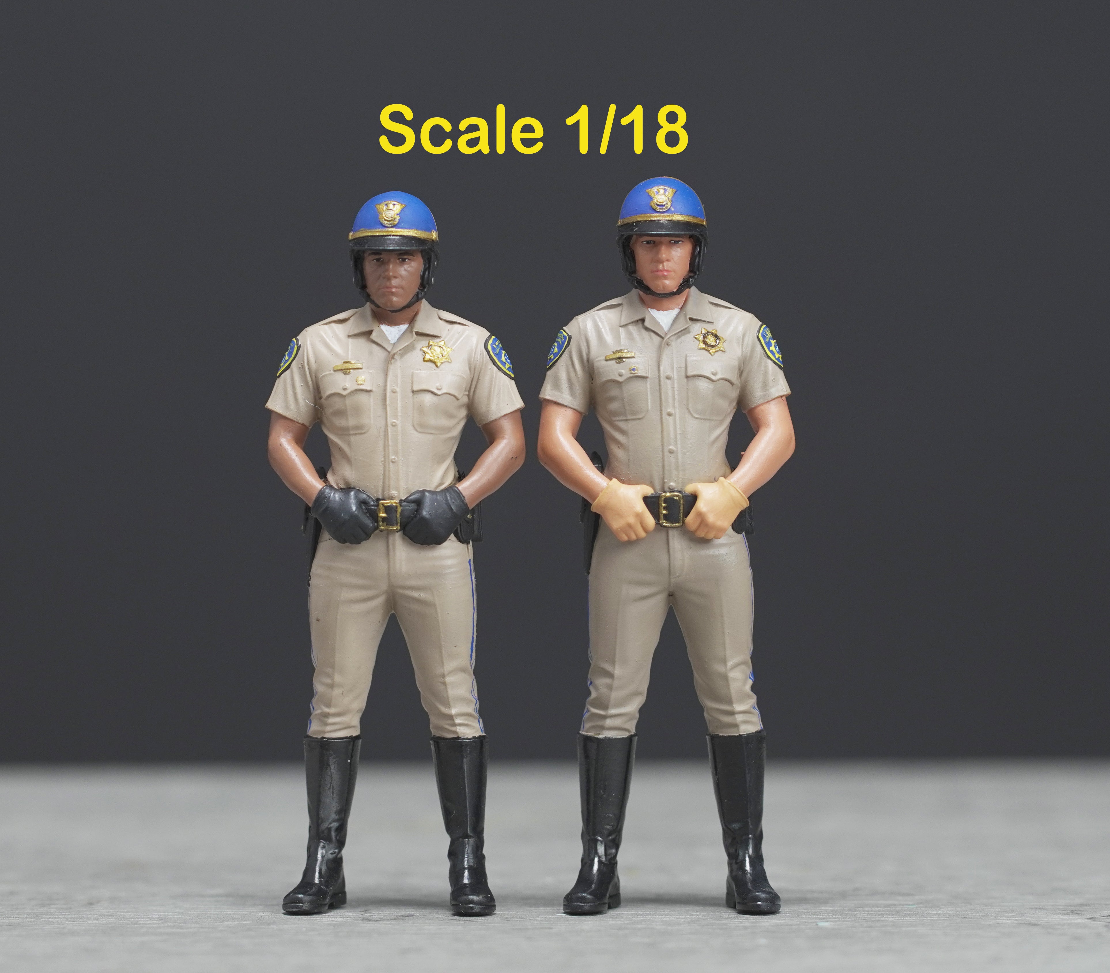 CHIP highway patrol high detail painted scale 1/18 A290