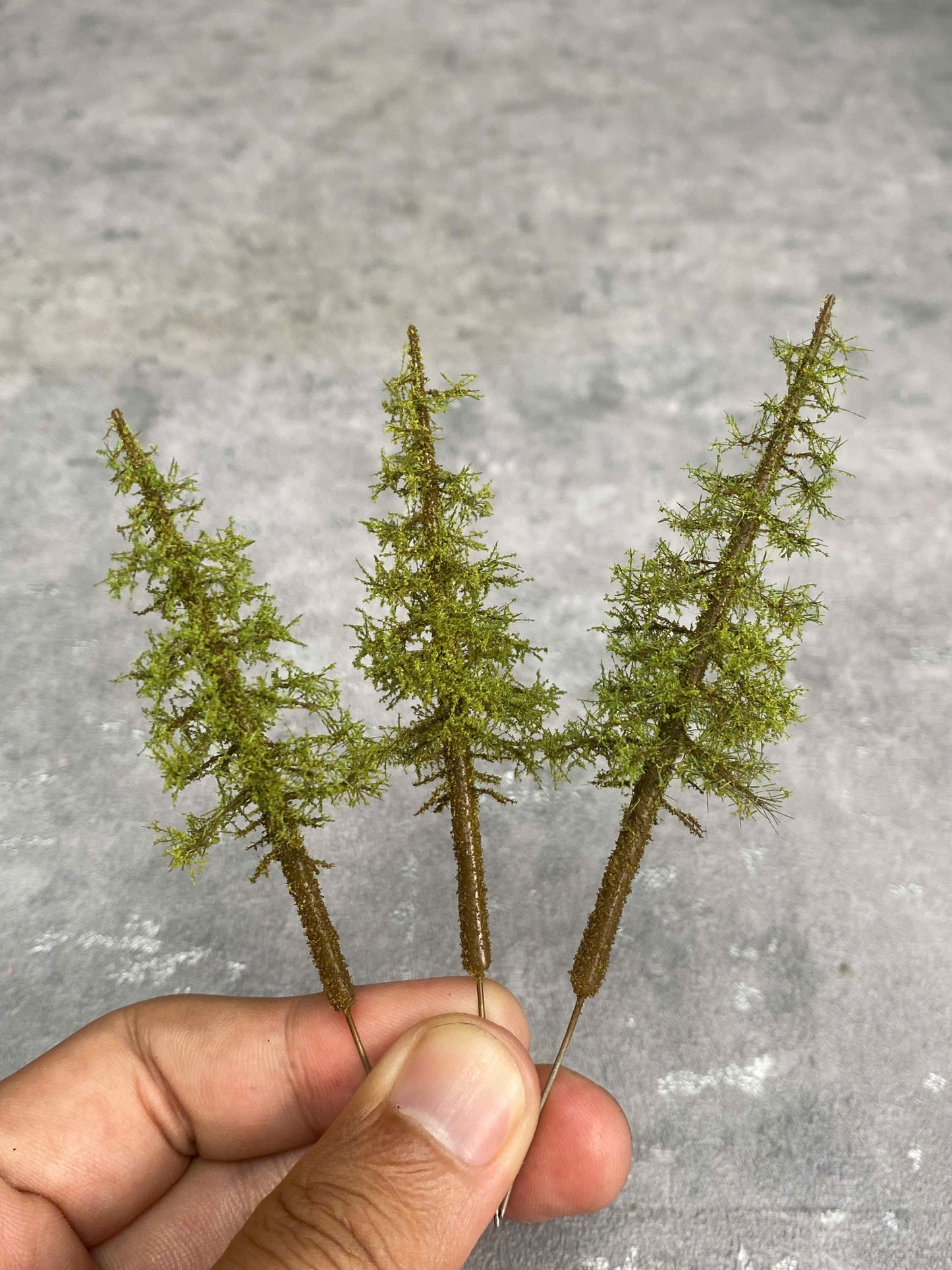 Pine Tree scale HO 1/64 1/87 1/35 for diorama miniature