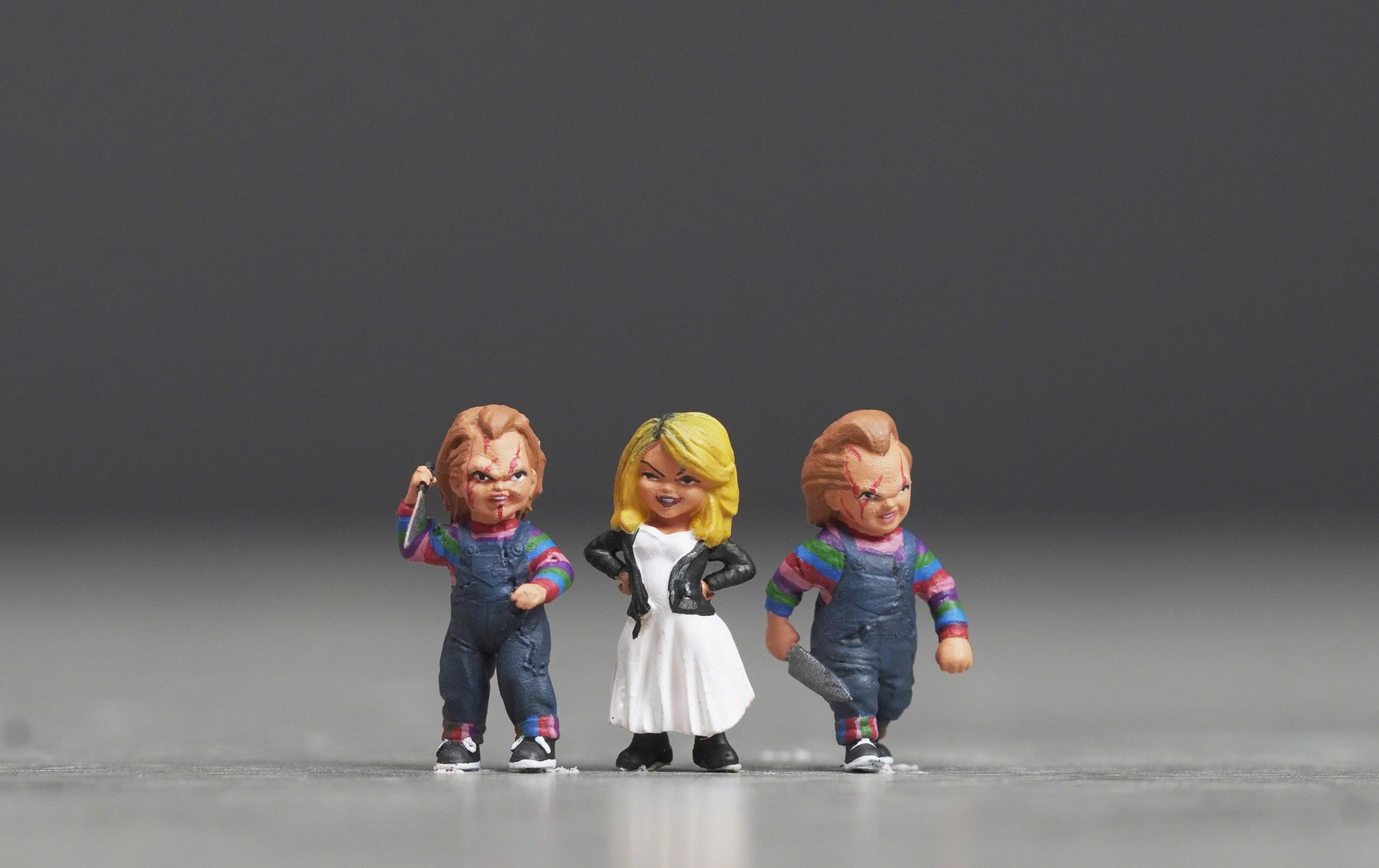 Horror killers figure 1:18 to 1/64 HO scale handpaint high detail