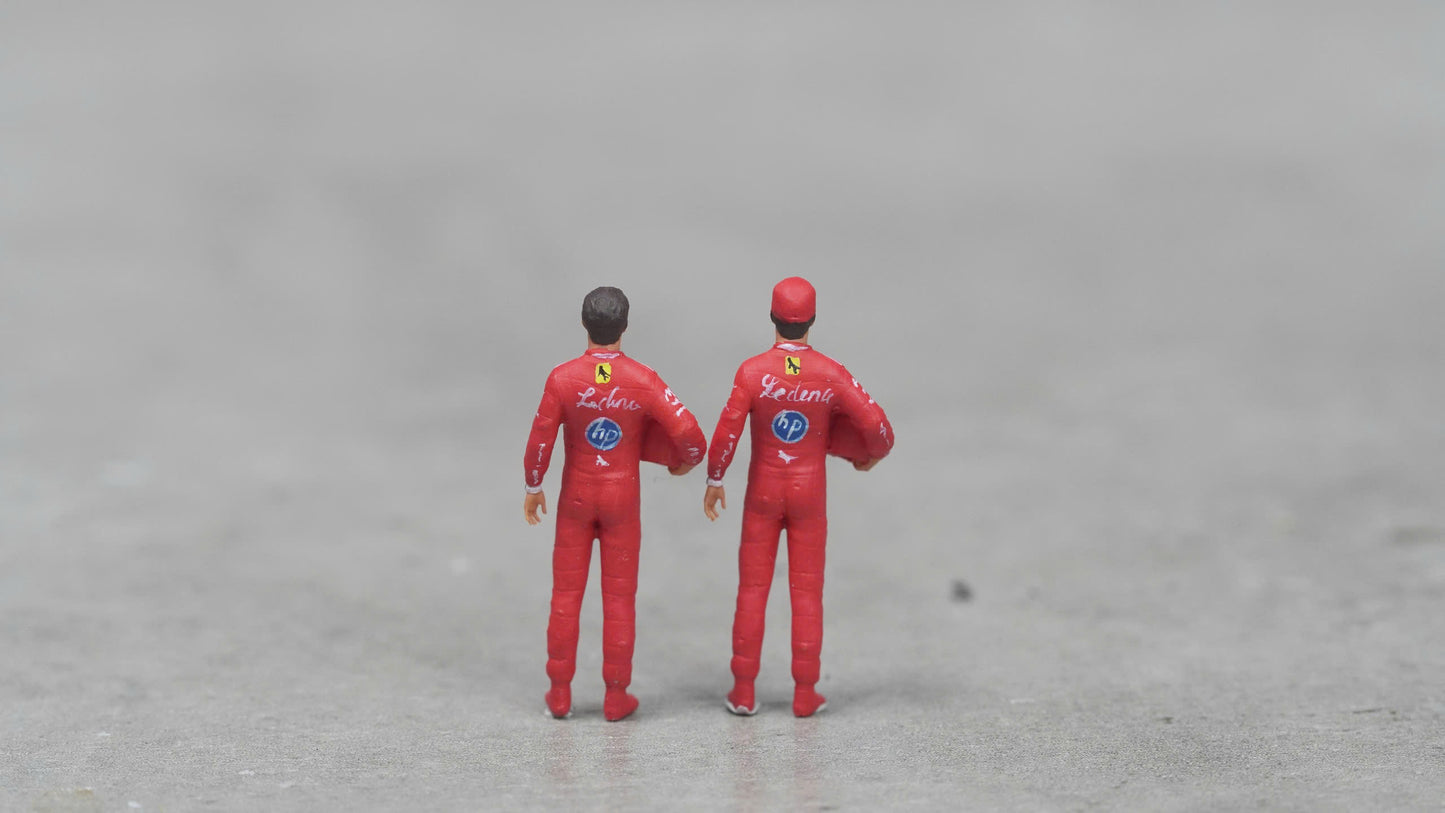 Race charles figure HO 1/64 1/43 1/24 1/18 Scale handpaint high detail