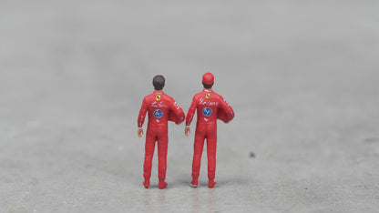Race charles figure HO 1/64 1/43 1/24 1/18 Scale handpaint high detail