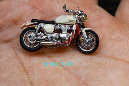 Motorcycle bike 1/64 scale handpaint high detail