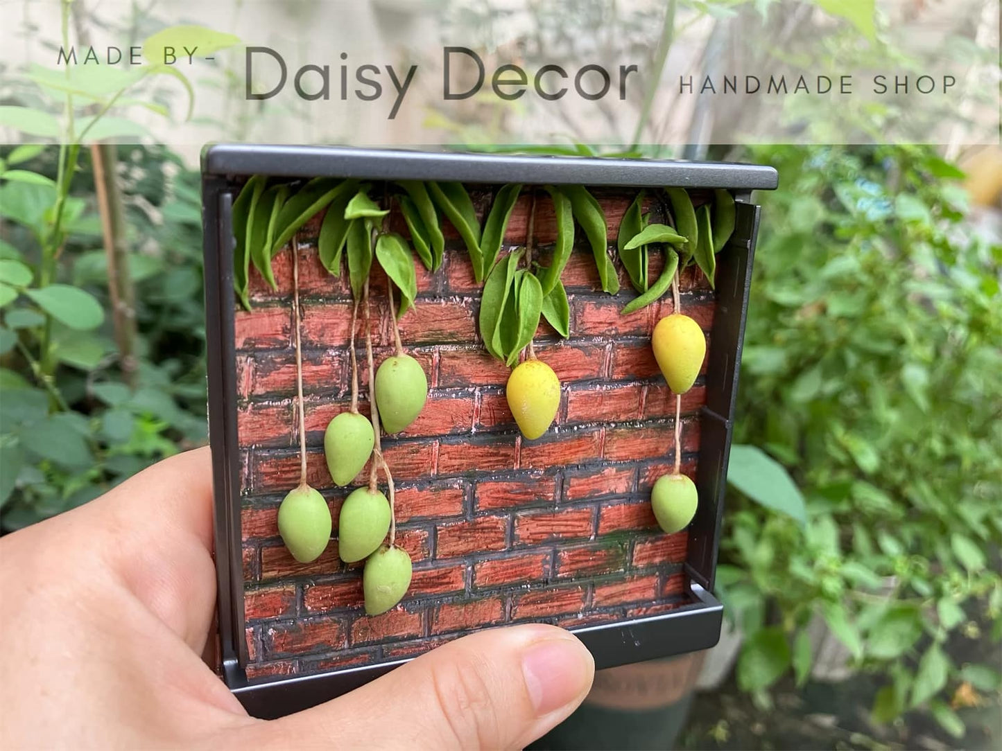 1/12 Mango Miniature Fruit (5pcs- WITHOUT BAMBOO BASKET)