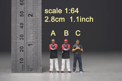 Man figure 1:18 to 1/64 HO scale handpaint high detail