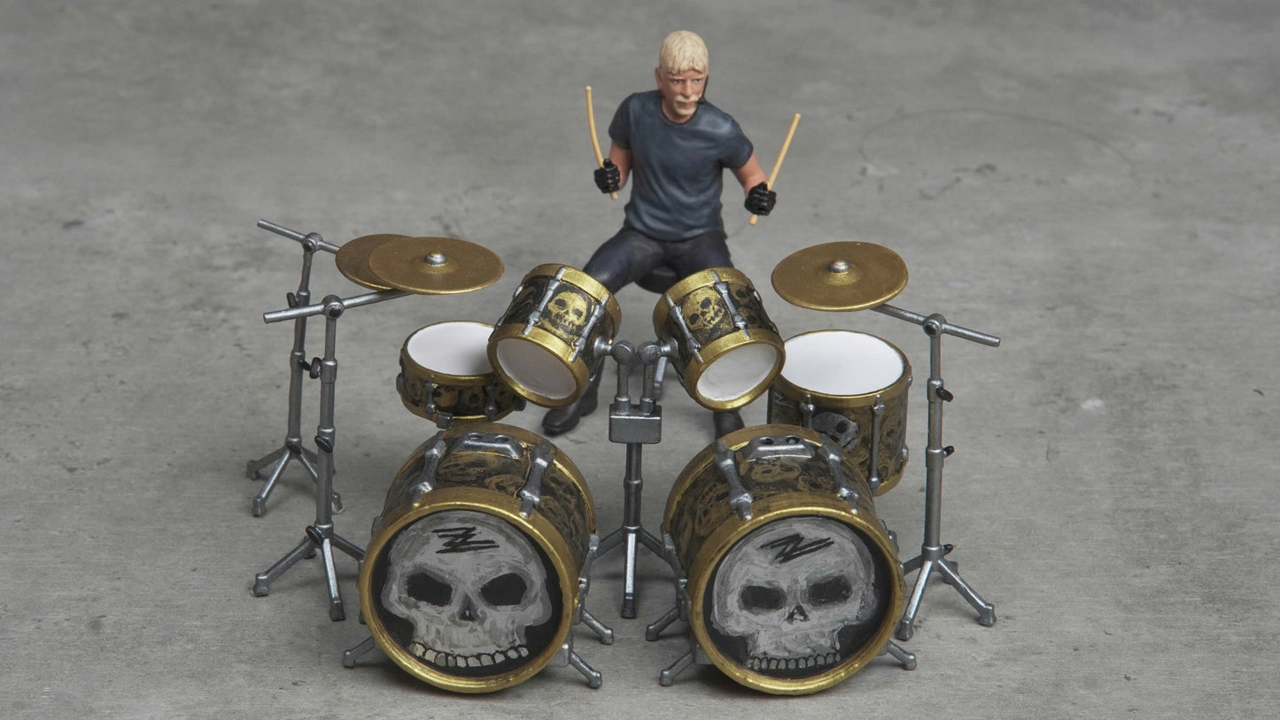 Rock team figure 1:18 to 1/64 HO scale handpaint high detail