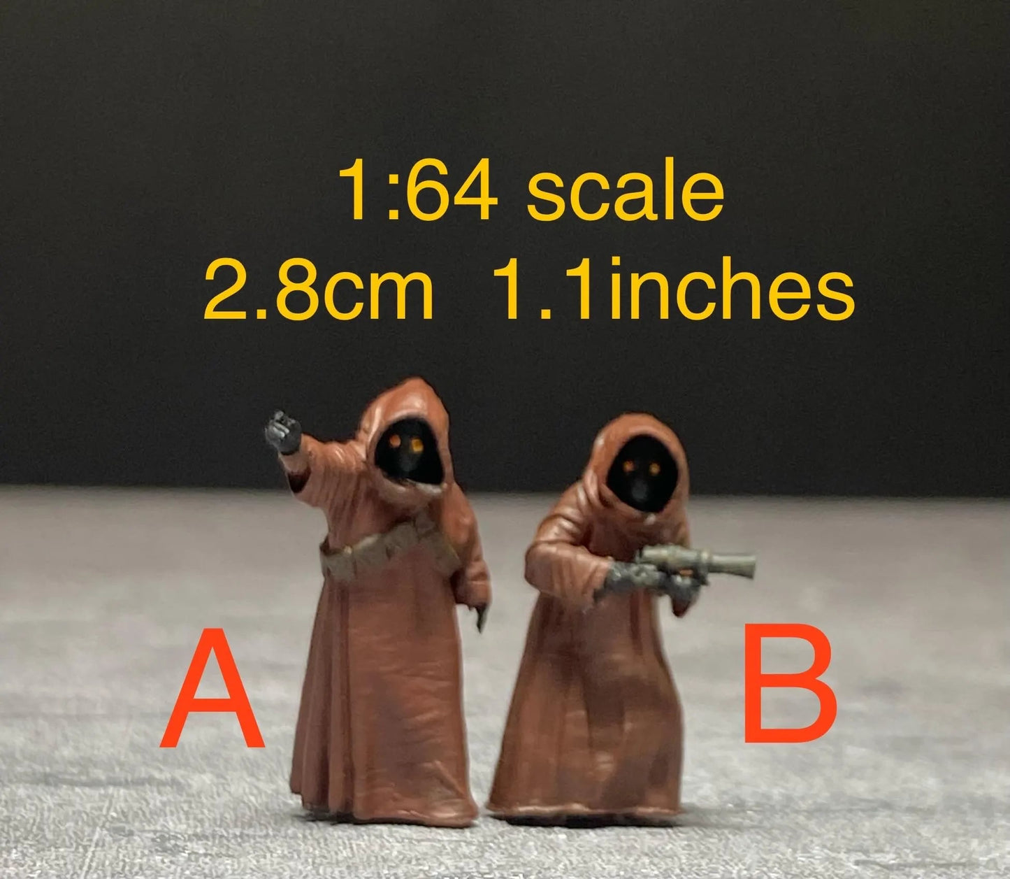 Jawo  figure  1:64 to HO scale handpaint high detail