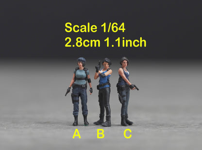 Evil figure HO 1/64 1/43 1/24 1/18 Scale handpaint high detail GE8,54,34