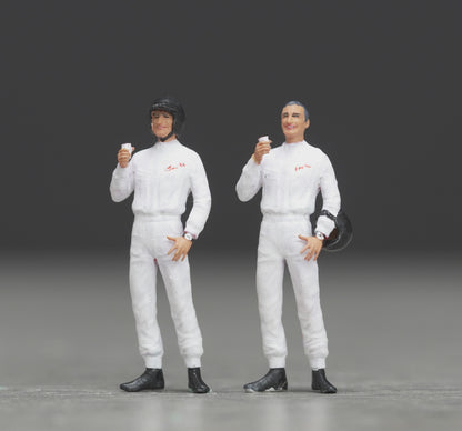 Pilot man figure HO 1/64 1/35 1/43 1/24 1/18 Scale handpaint high detail DH