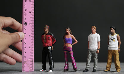 2Fast 2Furious figure miniature 1:18 to HO scale handpaint high detail