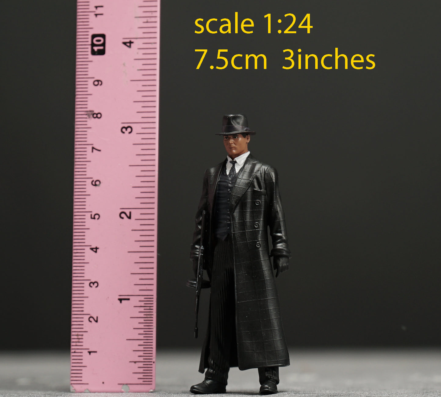 john gangster figure handpaint high detail 1:18 scale