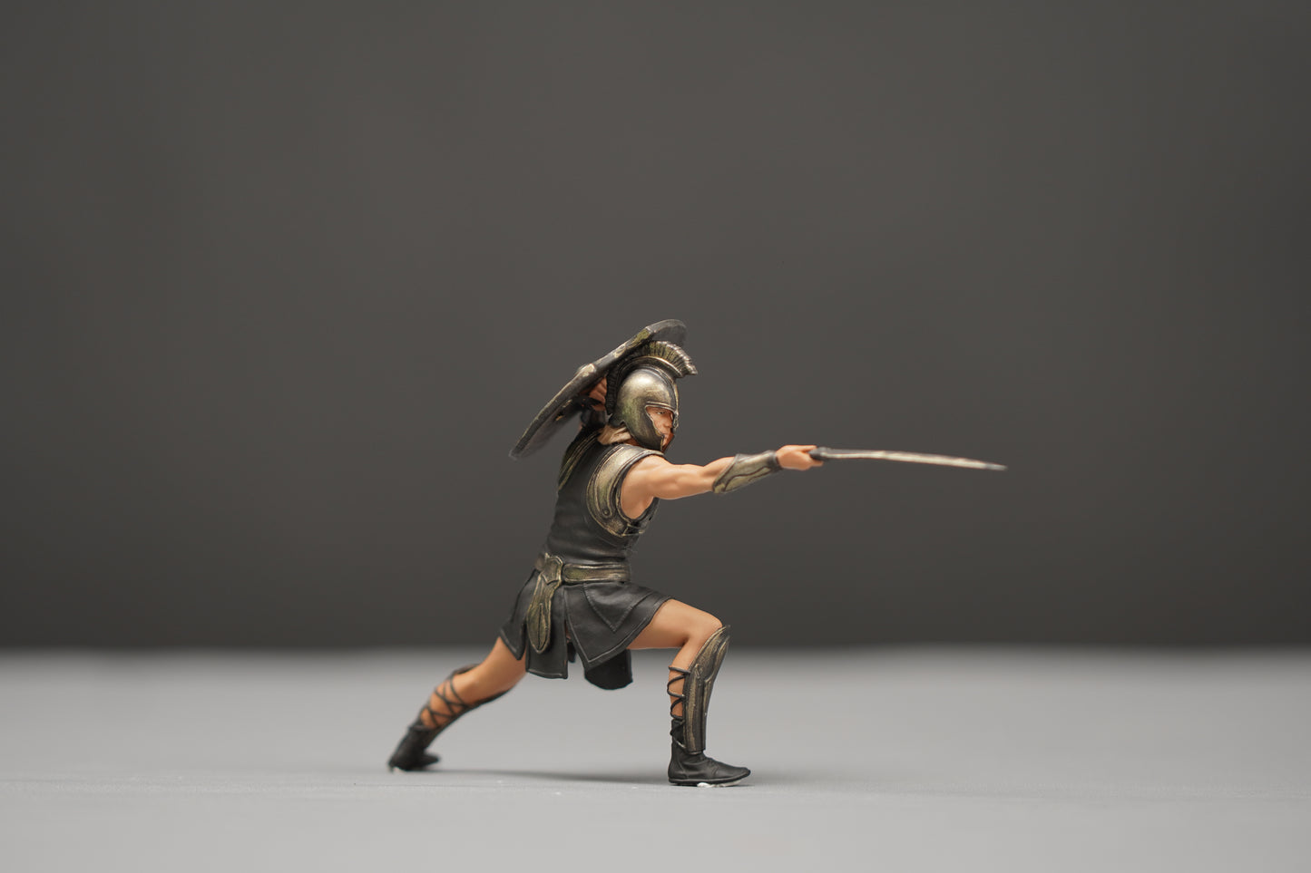 Troy warrior Brad figurine handpaint high detail 1:18 to HO scale