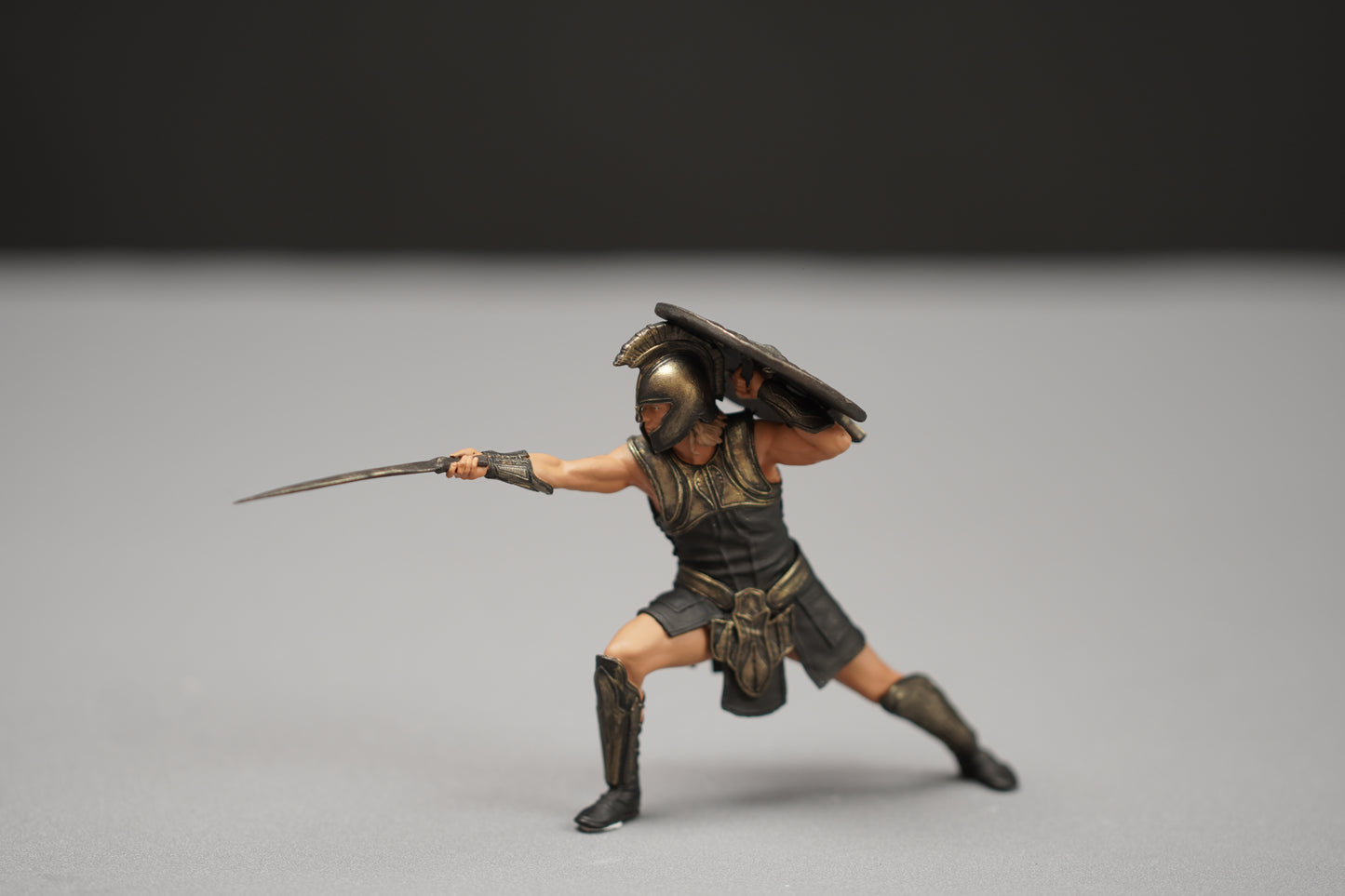 Troy warrior Brad figurine handpaint high detail 1:18 to HO scale