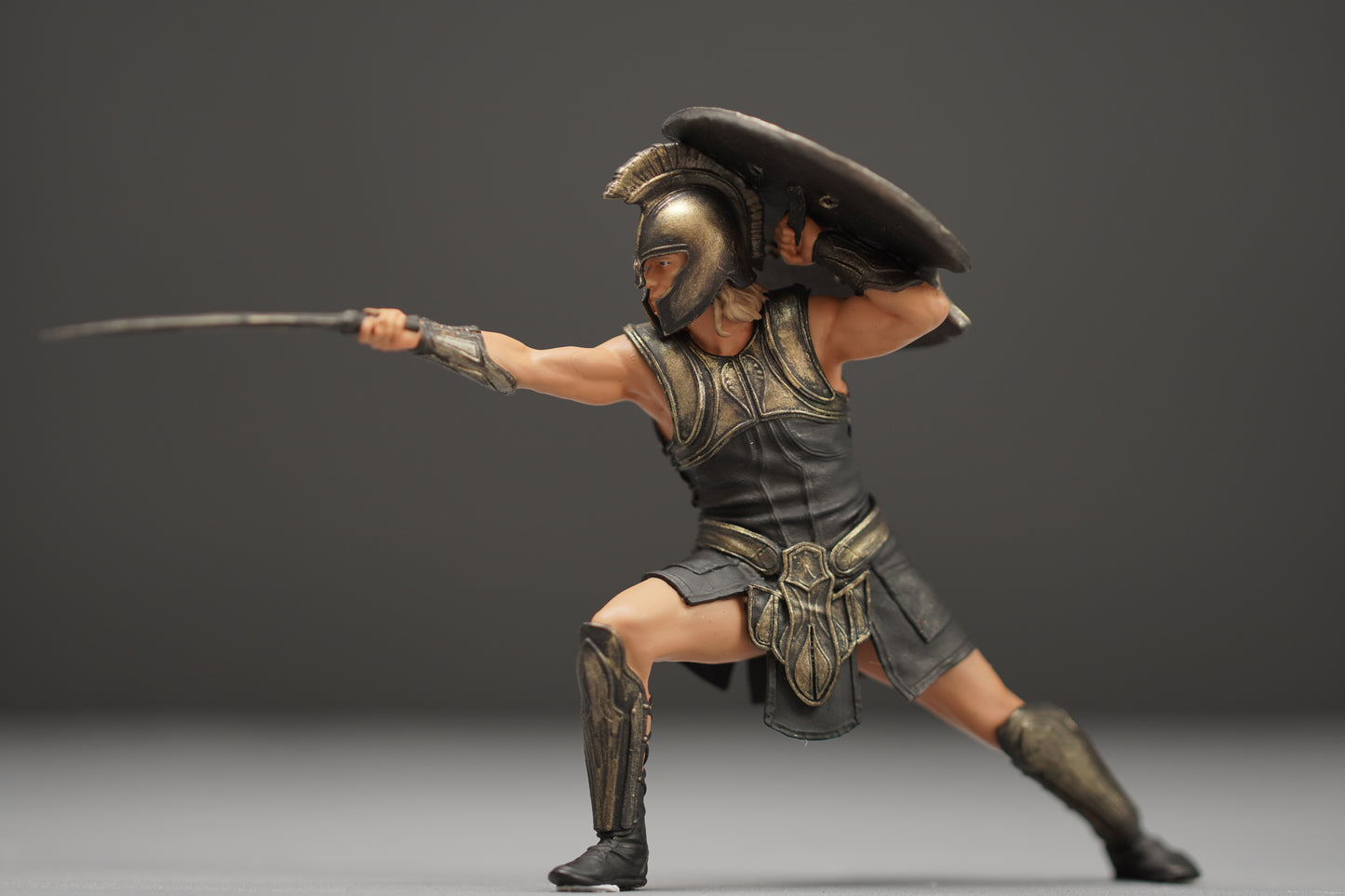 Troy warrior Brad figurine handpaint high detail 1:18 to HO scale