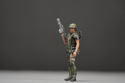 Space Monster -Rip Ley Hick Vas figure  1:18 to HO scale handpaint high detail