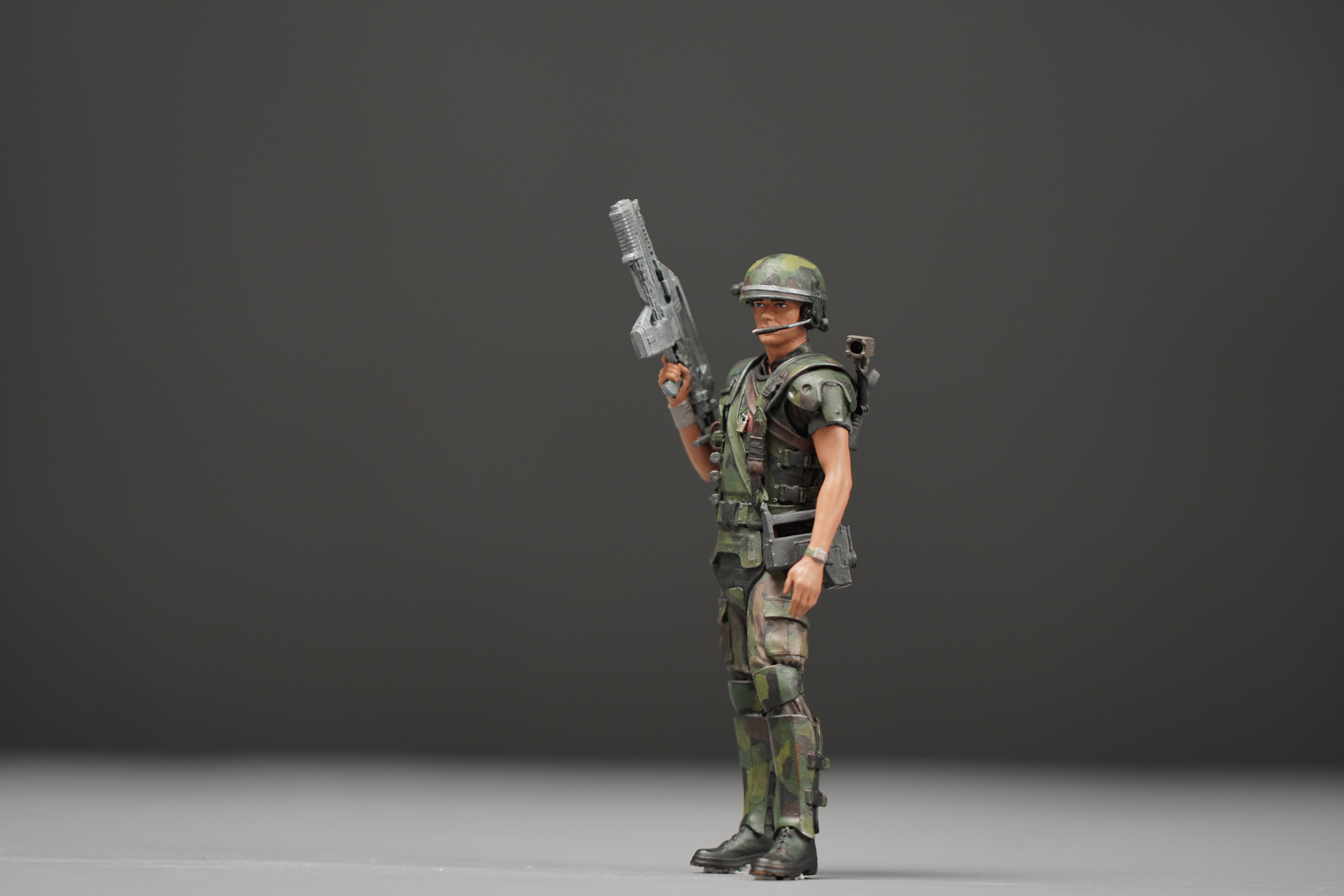 Space Monster -Rip Ley Hick Vas figure  1:18 to HO scale handpaint high detail