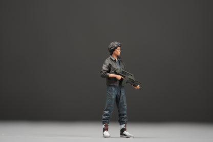 Space Monster -Rip Ley Hick Vas figure  1:18 to HO scale handpaint high detail
