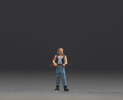 Man holding figure handpaint high detail 1:18 to HO scale