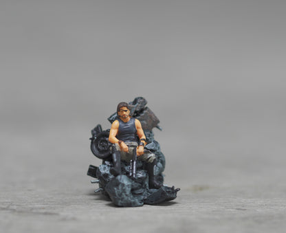 Man figure handpaint high detail 1:18 to HO scale