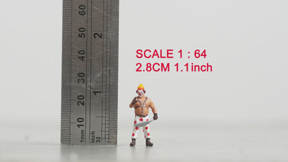 Horror figure handpaint high detail 1:18 to HO scale