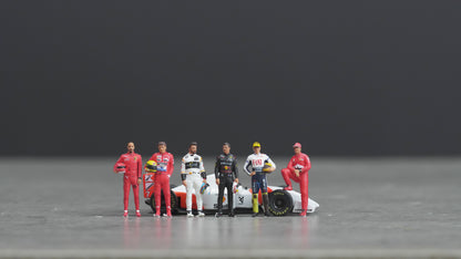 Racing figure HO 1/64 1/18 1/24 1/35 1/43-48 1/72 N-scale