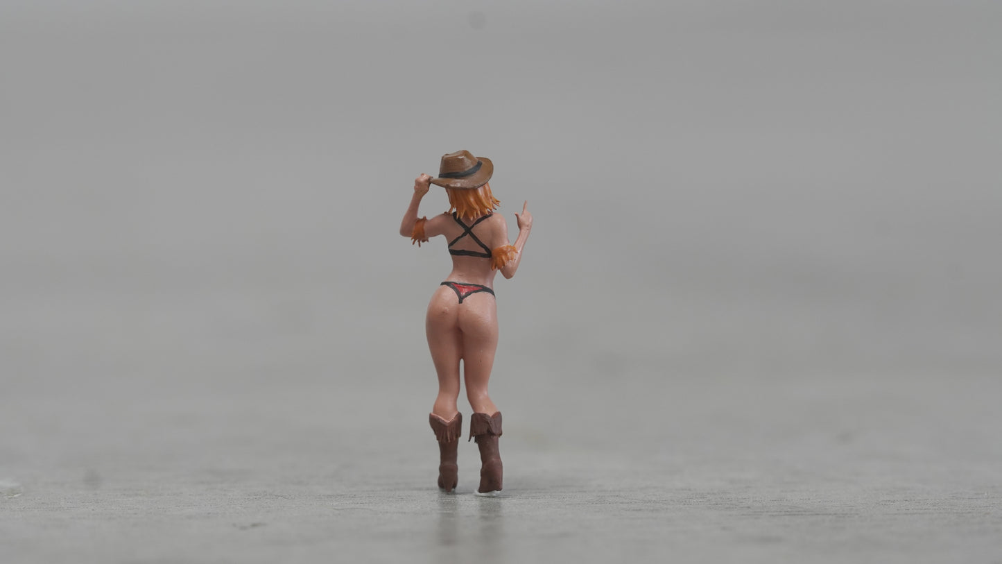 Tina girl figure HO 1/64 1/43 1/24 1/18 Scale handpaint high detail