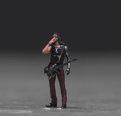 Cyber rocker figure HO 1/64 1/43 1/24 1/18 Scale handpaint high detail
