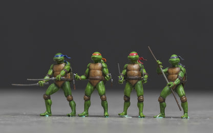 Ninja Turtles figure HO 1/64 1/43 1/24 1/18 Scale handpaint high detail A267-270