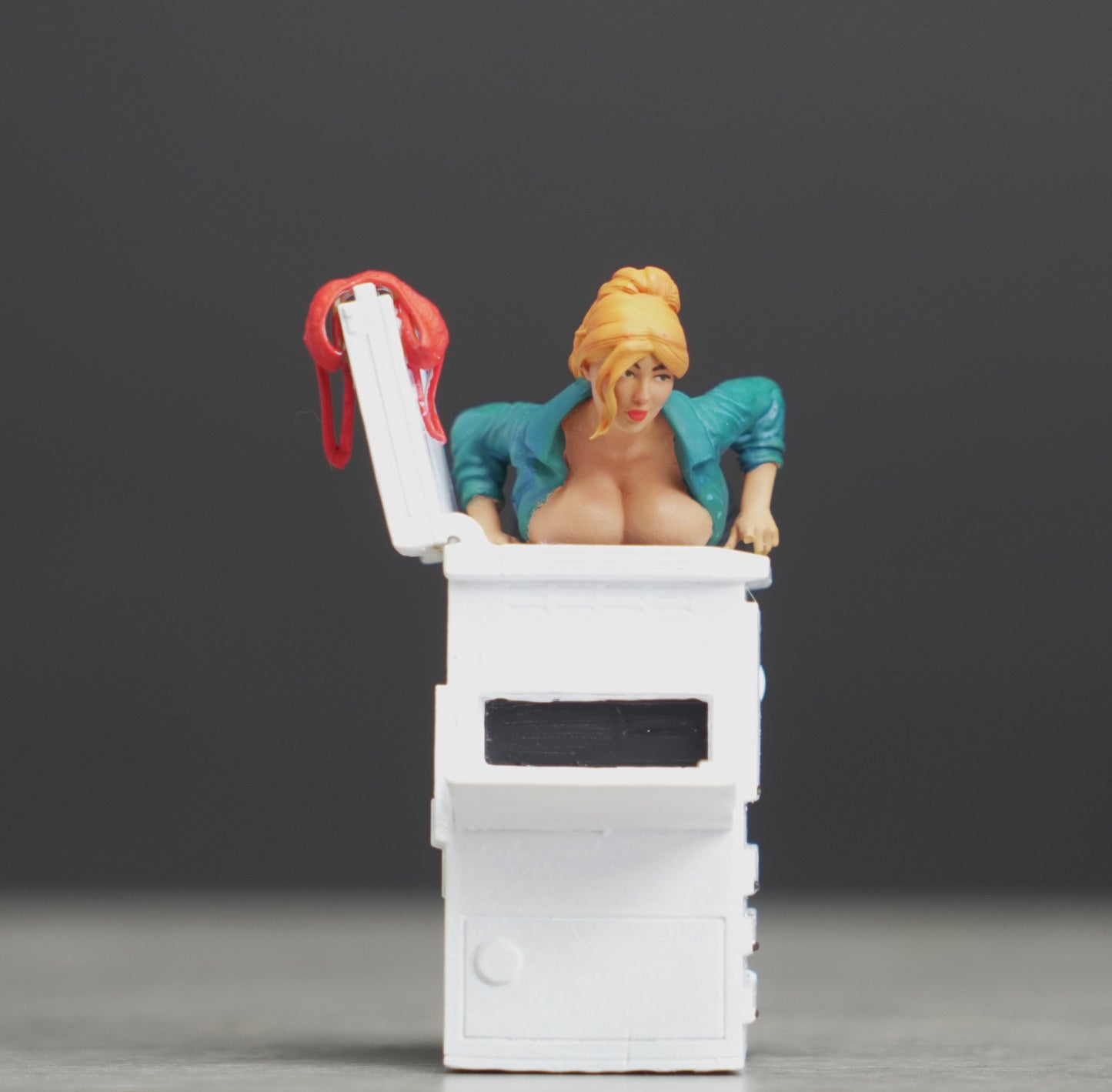 Sexy Asisstant figure HO 1/64 1/43 1/24 1/18 Scale handpaint high detail O57