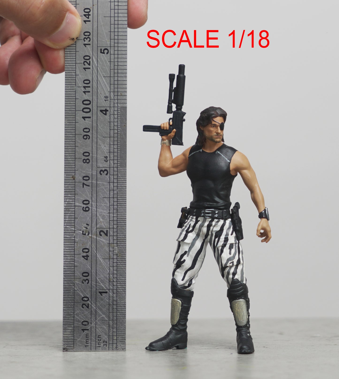 Kurt Snake figure  HO 1/64 1/43 1/24 1/18 Scale handpaint high detail