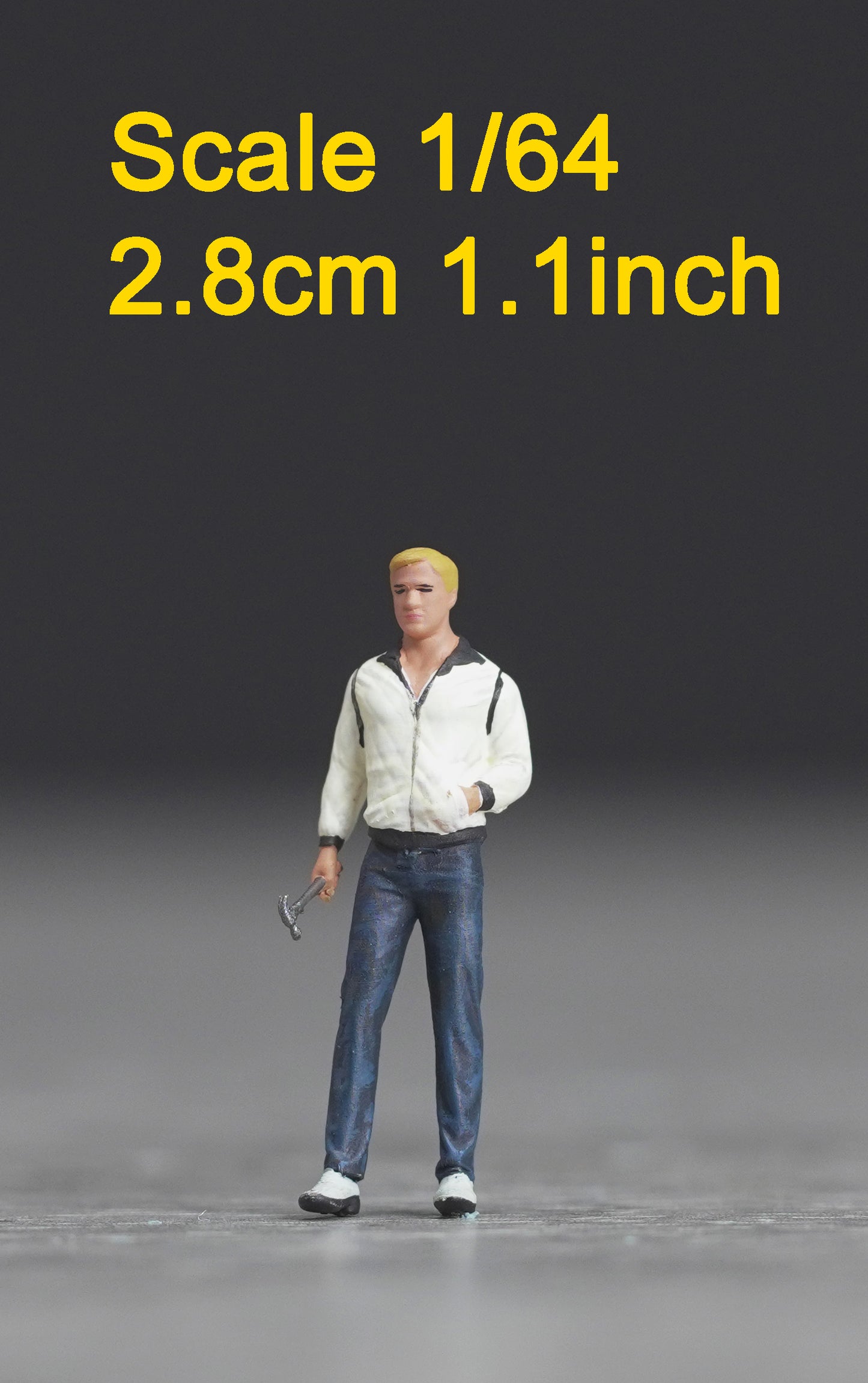 Drive Dryan figure  HO 1/64 1/43 1/24 1/18 Scale handpaint high detail GE60