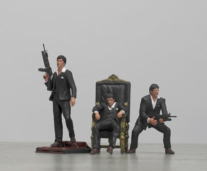 Scar Man figure 1:18 to 1/64 HO scale handpaint high detail