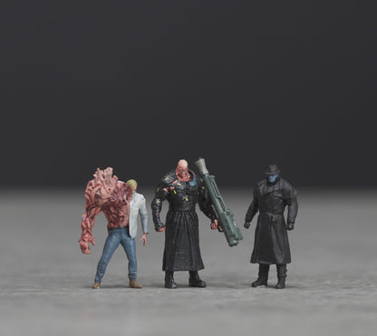 Evil man figure HO 1/64 1/43 1/24 1/18 Scale handpaint high detail GE57,58,59