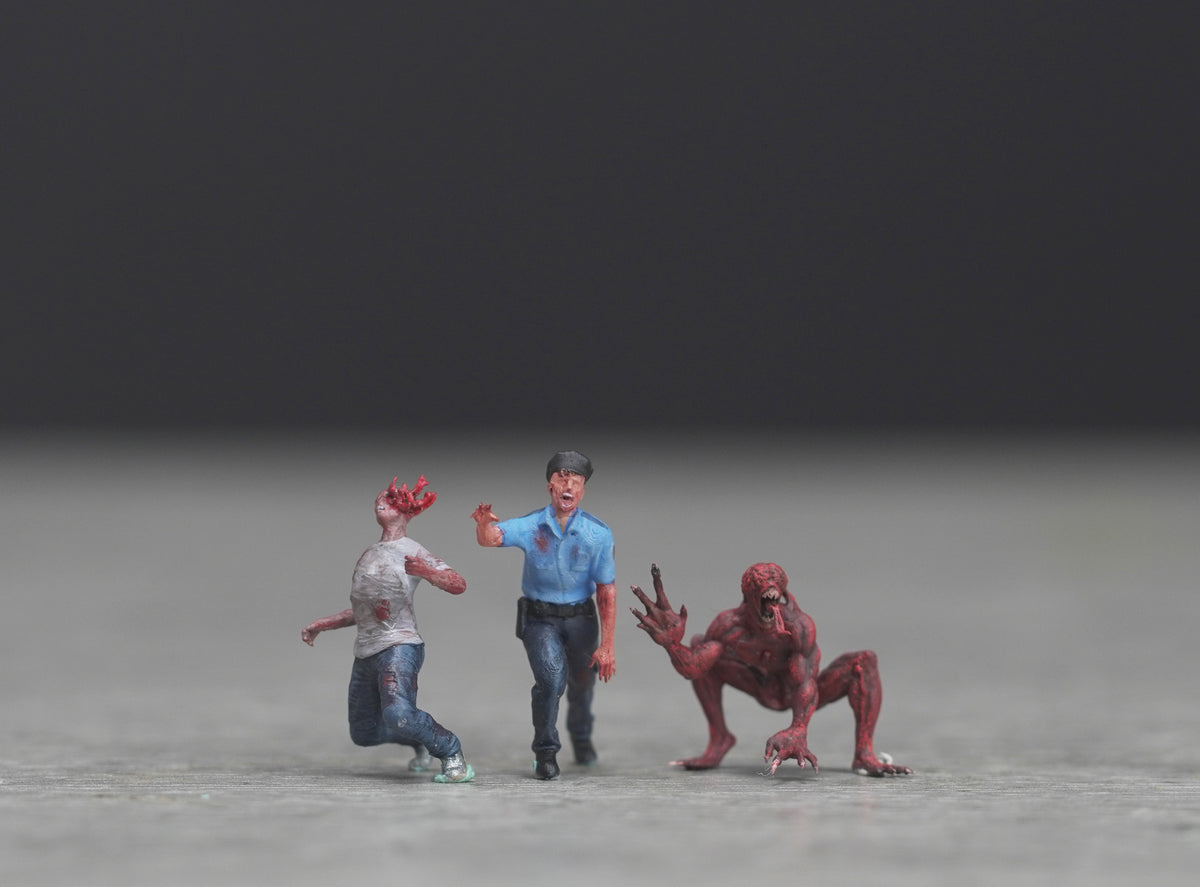 Evil man figure HO 1/64 1/43 1/24 1/18 Scale handpaint high detail GE17,14,51