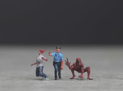 Evil man figure HO 1/64 1/43 1/24 1/18 Scale handpaint high detail GE17,14,51