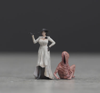 Evil figure HO 1/64 1/43 1/24 1/18 Scale handpaint high detail GE52,53