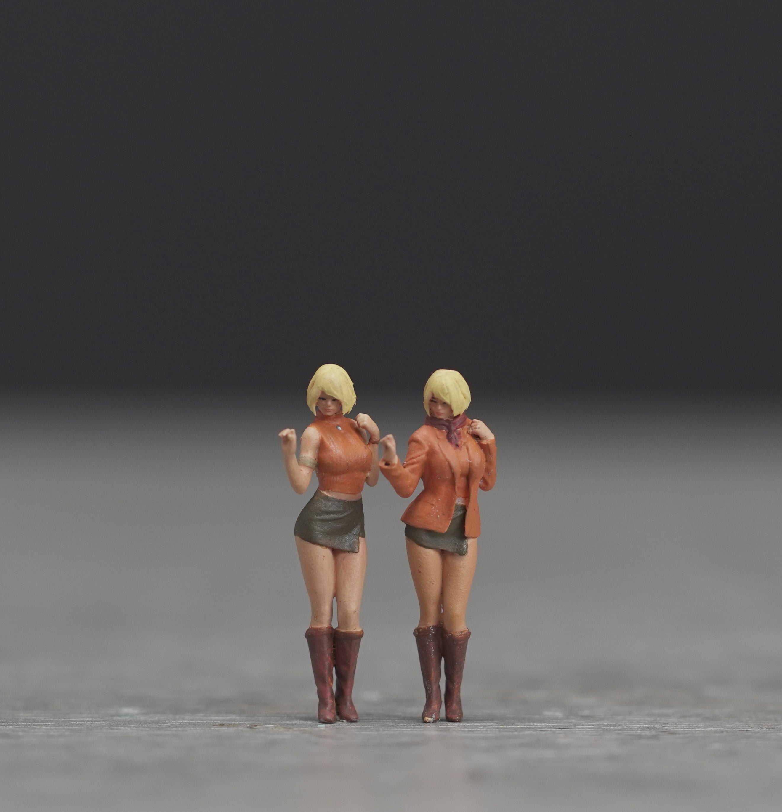 Evil figure HO 1/64 1/43 1/24 1/18 Scale handpaint high detail GE46,47