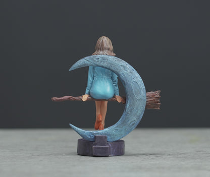 Witch figure HO 1/64 1/43 1/24 1/18 Scale handpaint high detail O61